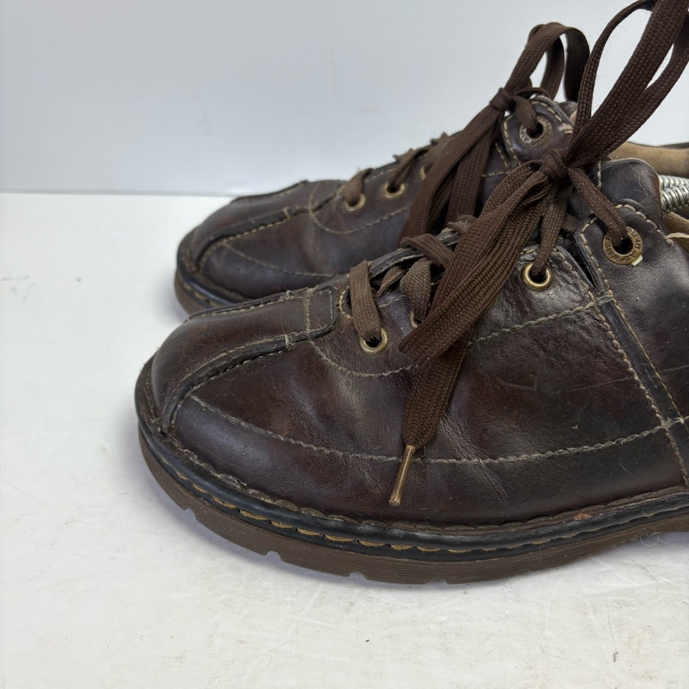 Dr Martens Brown Leather Men's Oxford Lace-up Shoes size 9 - Picture 3 of 15